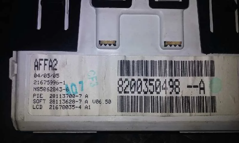 Display para Renault Megane Ii Berlina 5P