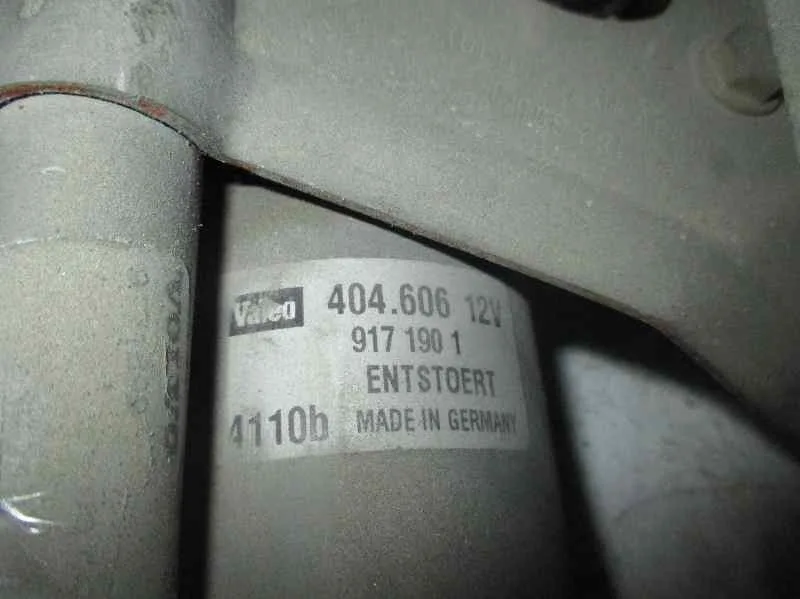 Motor Limpia Delantero para Volvo S80 Berlina