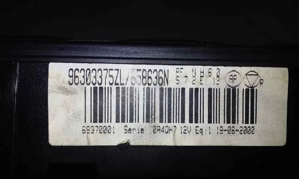Mando Climatizador para Peugeot 406 Berlina (S1/S2)