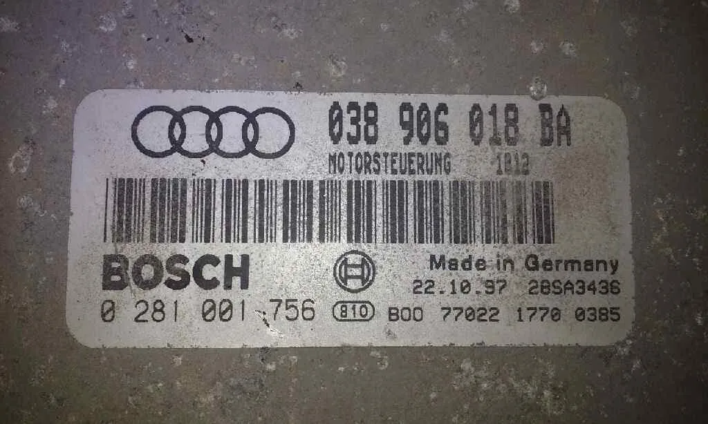 Centralita Motor Uce para Audi A3 (8L)