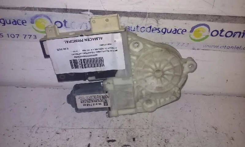 Motor Elevalunas Delantero Derecho para Citroën C4 Berlina
