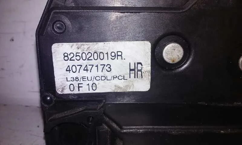 Cerradura Puerta Trasera Derecha para Renault Fluence
