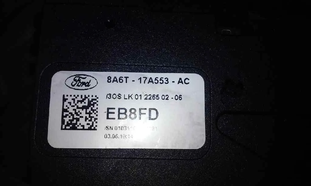 Mando Limpia para Ford Fiesta (Cb1)
