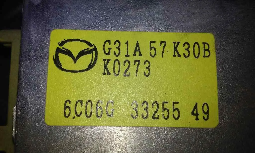Centralita Airbag para Mazda 6 Berlina (Gg)