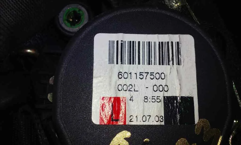 Cinturon Seguridad Delantero Izquierdo para Ford Fiesta (Cbk)