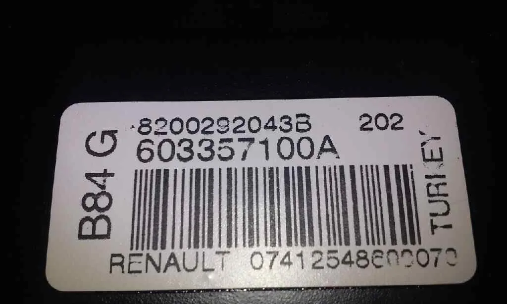 Airbag Delantero Derecho para Renault Megane Ii Classic Berlina