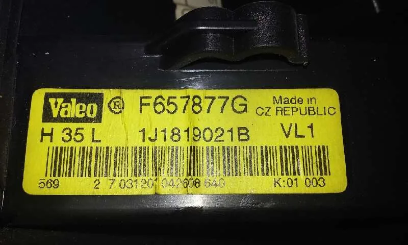 Motor Calefaccion para Volkswagen Golf Iv Variant (1J5)