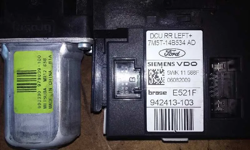 Motor Elevalunas Trasero Izquierdo para Ford Kuga (Cbv)