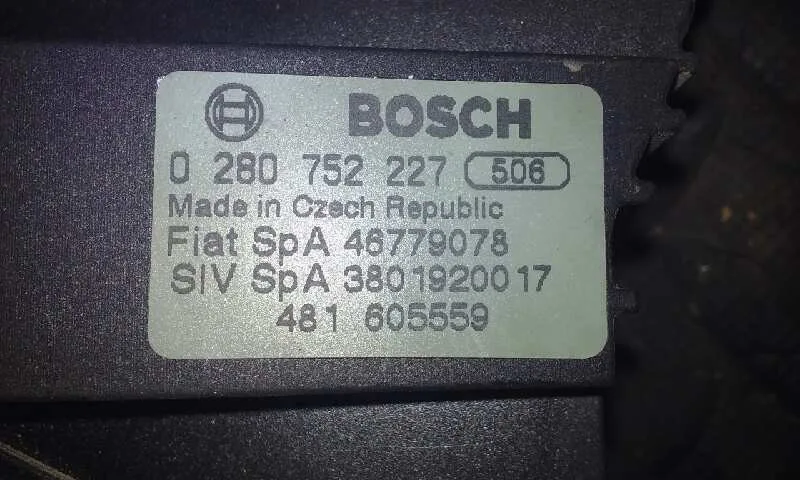 Potenciometro Pedal para Fiat Stilo (192)