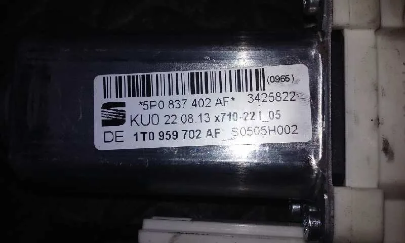 Motor Elevalunas Delantero Derecho para Seat Altea Xl (5P5)