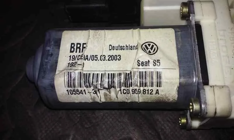 Motor Elevalunas Trasero Derecho para Seat Leon (1M1)