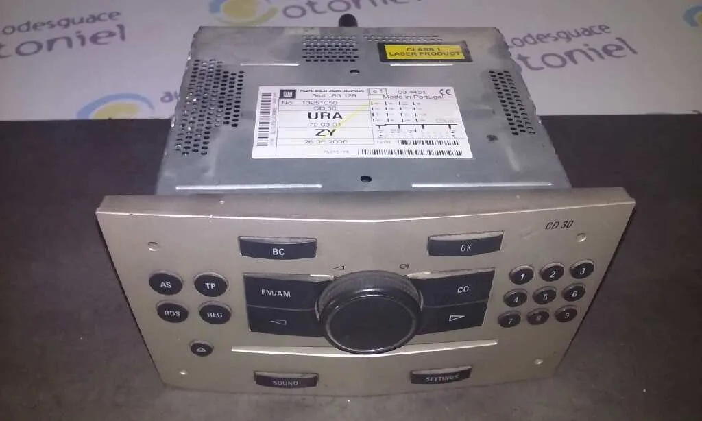 Sistema Audio / Radio Cd para Opel Astra H Ber.