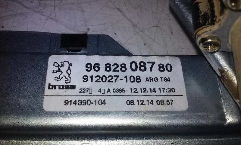 Elevalunas Trasero Izquierdo para Peugeot 3008