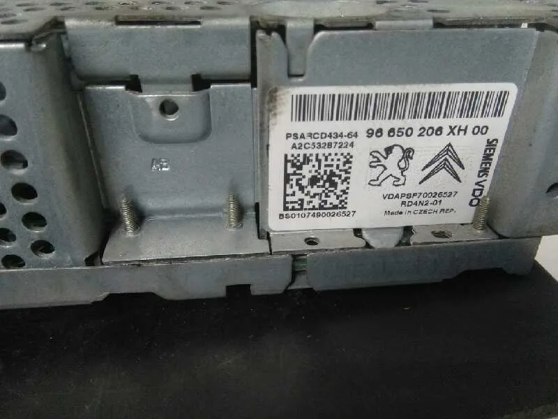 Sistema Audio / Radio Cd para Peugeot 308