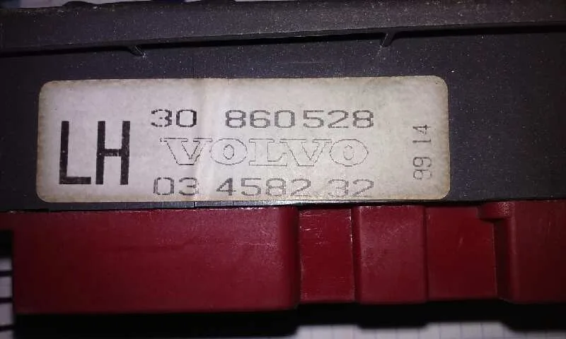 Mando Elevalunas Delantero Izquierdo para Volvo S40 Berlina