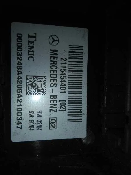 Caja Reles / Fusibles para Mercedes-Benz Clase Cls (W219)