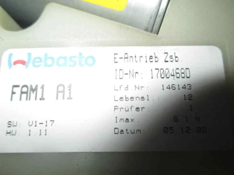 Motor Techo Electrico para Citroën Xsara Picasso