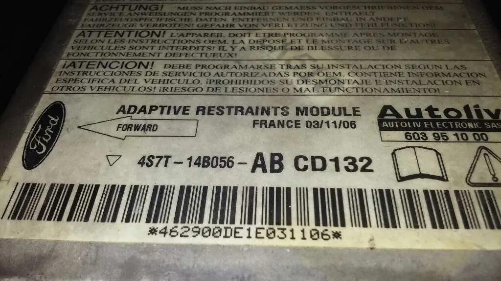Centralita Airbag para Ford Mondeo Berlina (Ge)
