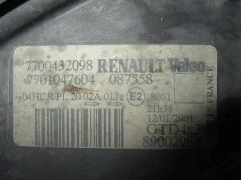 Faro Izquierdo para Renault Scenic (Ja..)