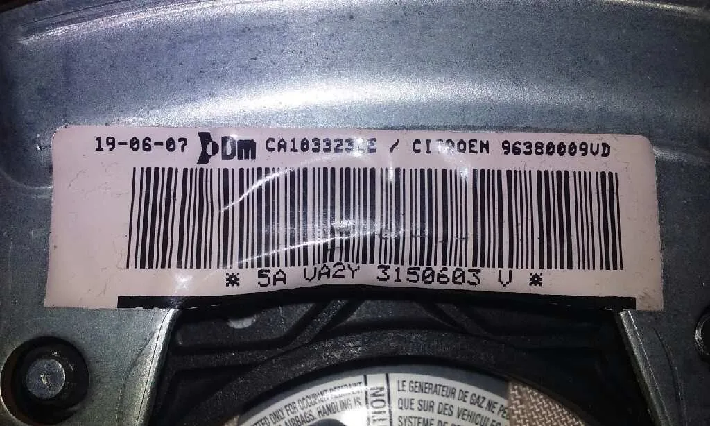 Airbag Delantero Izquierdo para Citroën C2