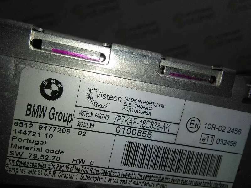 Sistema Audio / Radio Cd para Bmw Serie 3 Berlina (E90)