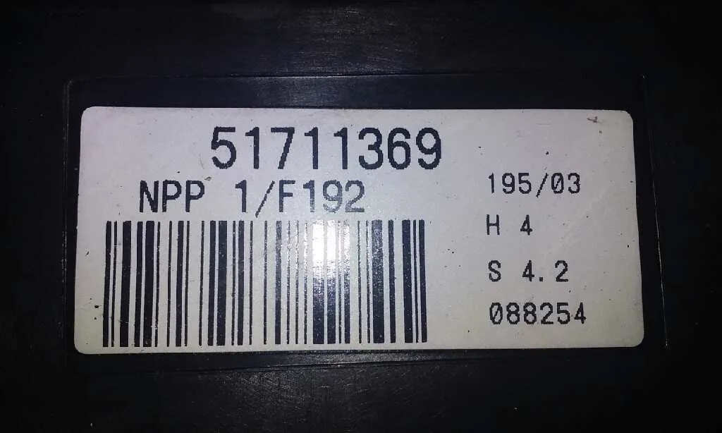 Modulo Electronico para Fiat Stilo (192)