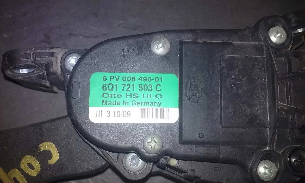 Potenciometro Pedal para Seat Ibiza (6J5)