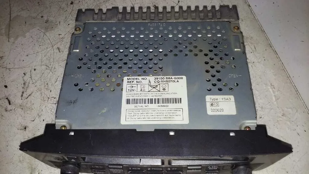 Sistema Audio / Radio Cd para Honda Civic Berlina 3 (Ep1/2)