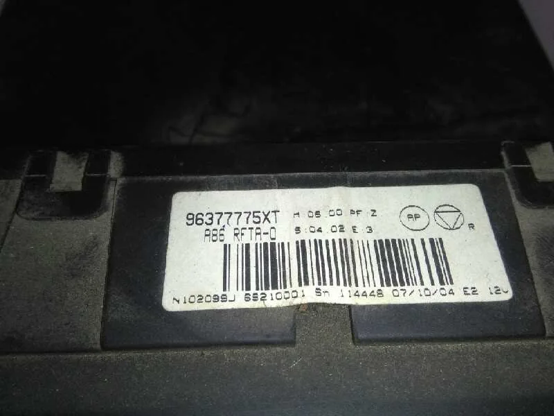 Mando Climatizador para Citroën C2