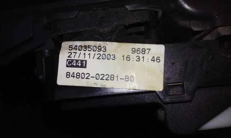Mando Elevalunas Delantero Izquierdo para Toyota Corolla (E12)