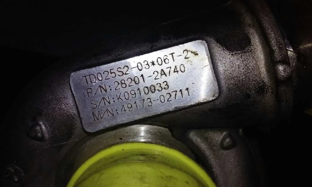Turbocompresor para Hyundai I30 (Gd)