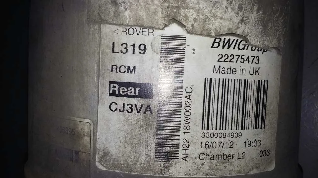 Amortiguador Trasero Derecho para Land Rover Discovery 4
