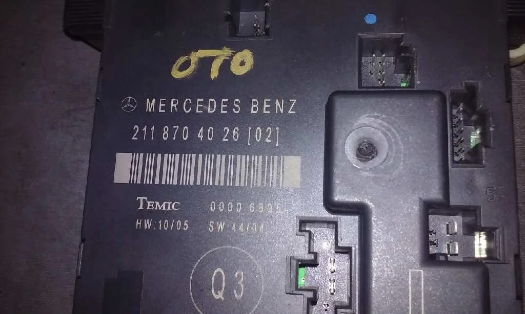Centralita Cierre para Mercedes-Benz Clase E (W211) Berlina