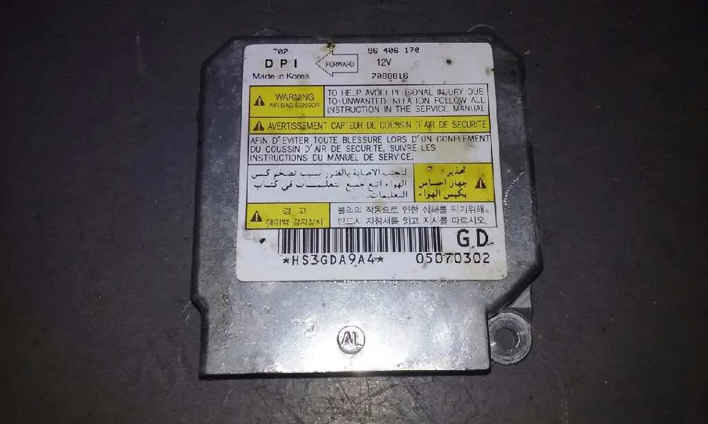 Centralita Airbag para Daewoo Kalos