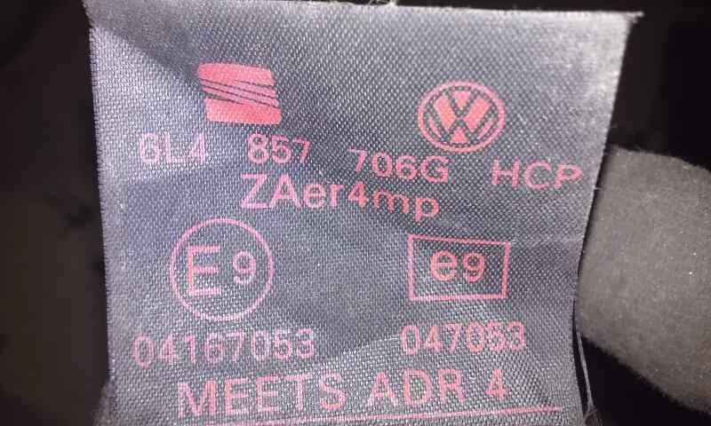 Pretensor Airbag Derecho para Seat Ibiza (6L1)