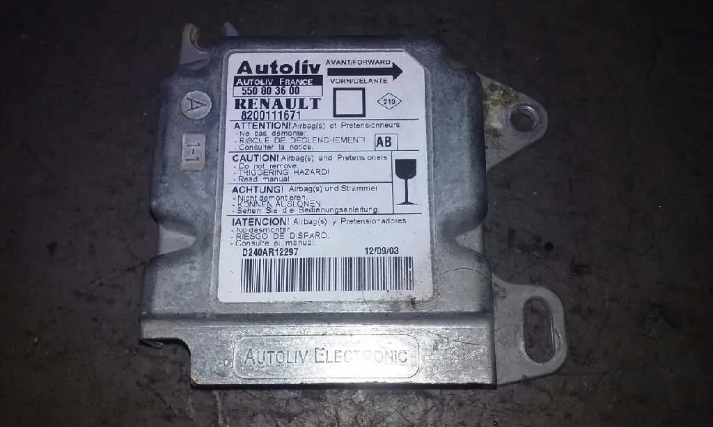 Centralita Airbag para Renault Megane I Fase 2 Classic (La..)