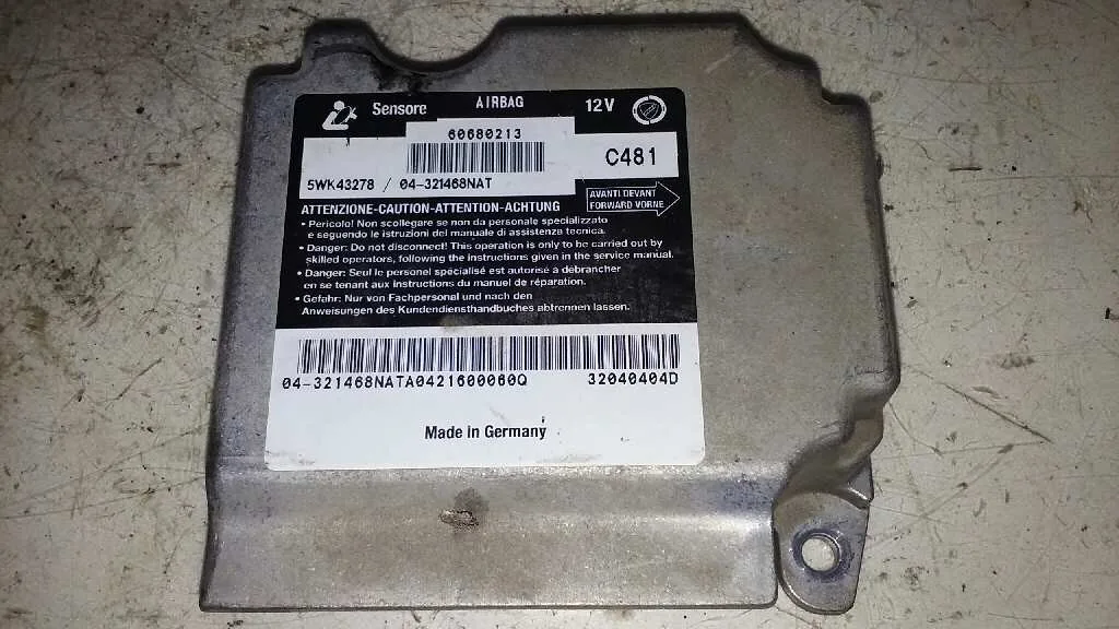 Centralita Airbag para Alfa Romeo 156