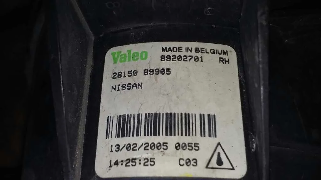 Faro Antiniebla Derecho para Nissan Primera Trav. (P12)