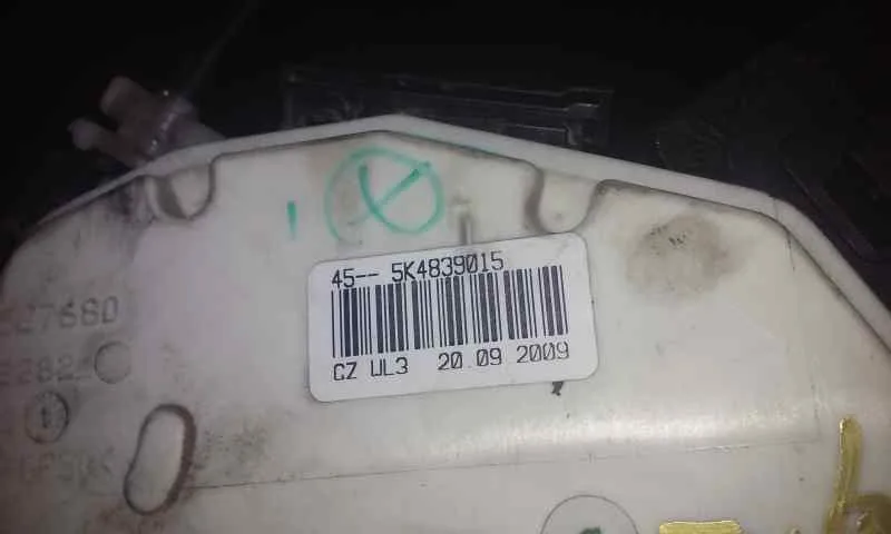 Cerradura Puerta Trasera Izquierda para Volkswagen Polo (6R1)
