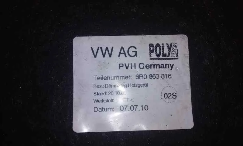 Calefaccion Entera Normal para Volkswagen Polo (6R1)