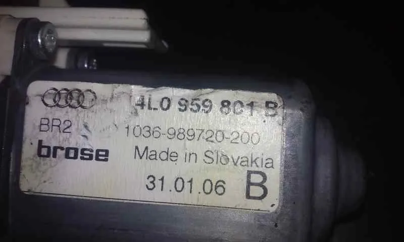 Motor Elevalunas Trasero Izquierdo para Audi Q7 (4L)