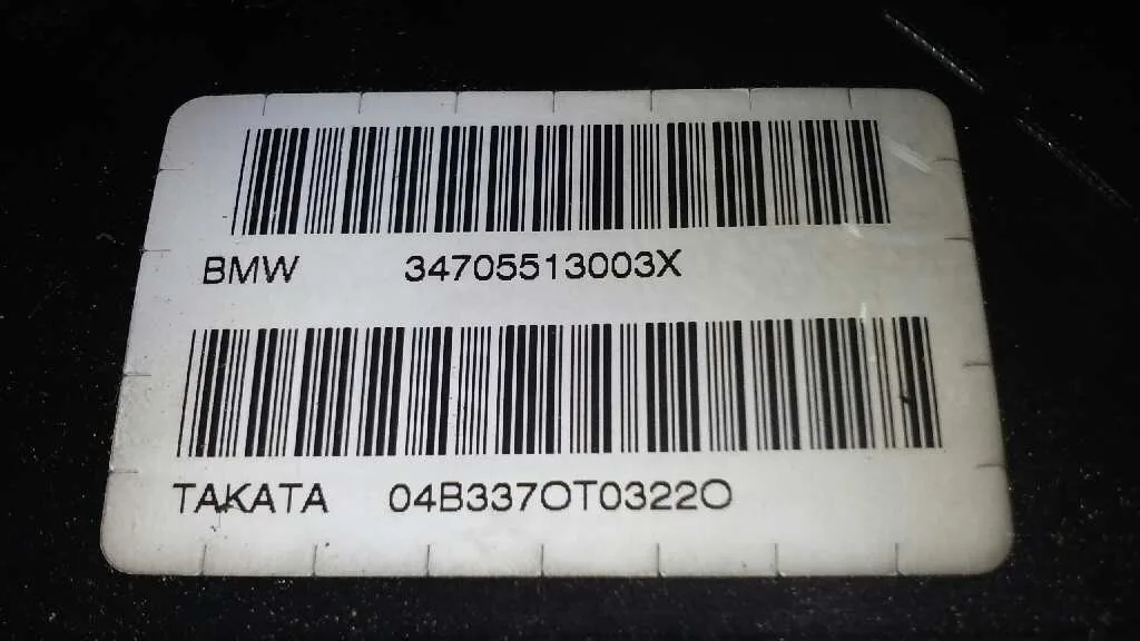 Airbag Lateral Delantero Derecho para Bmw Serie 3 Compact (E46)