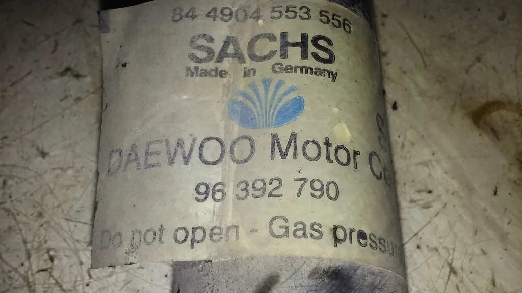 Amortiguador Trasero Derecho para Daewoo Tacuma