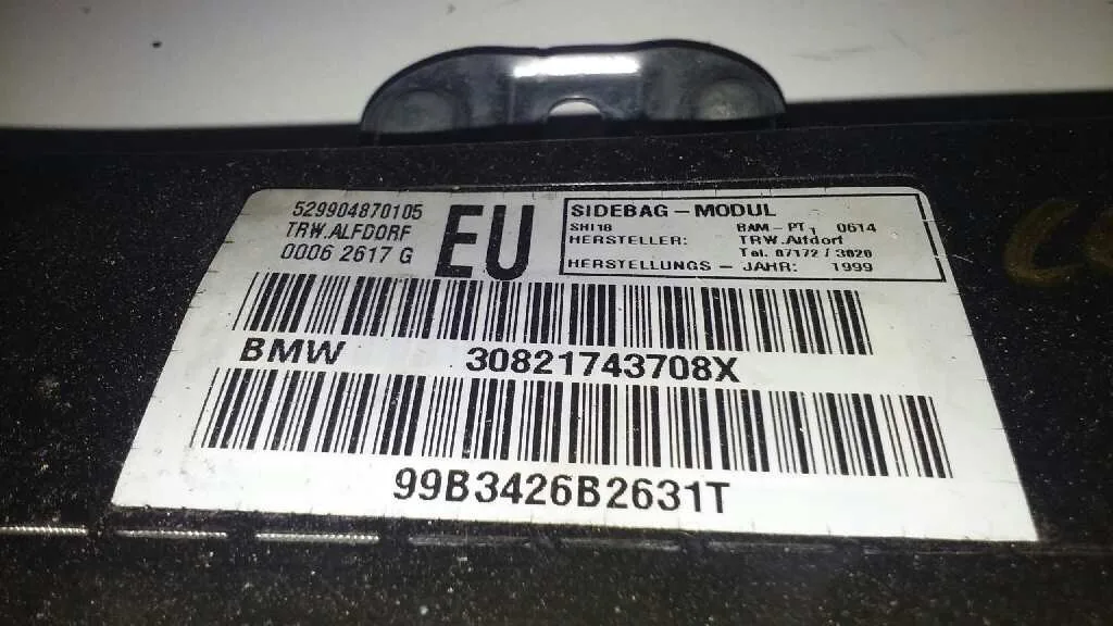 Airbag Lateral Delantero Izquierdo para Bmw Serie 3 Berlina (E46)