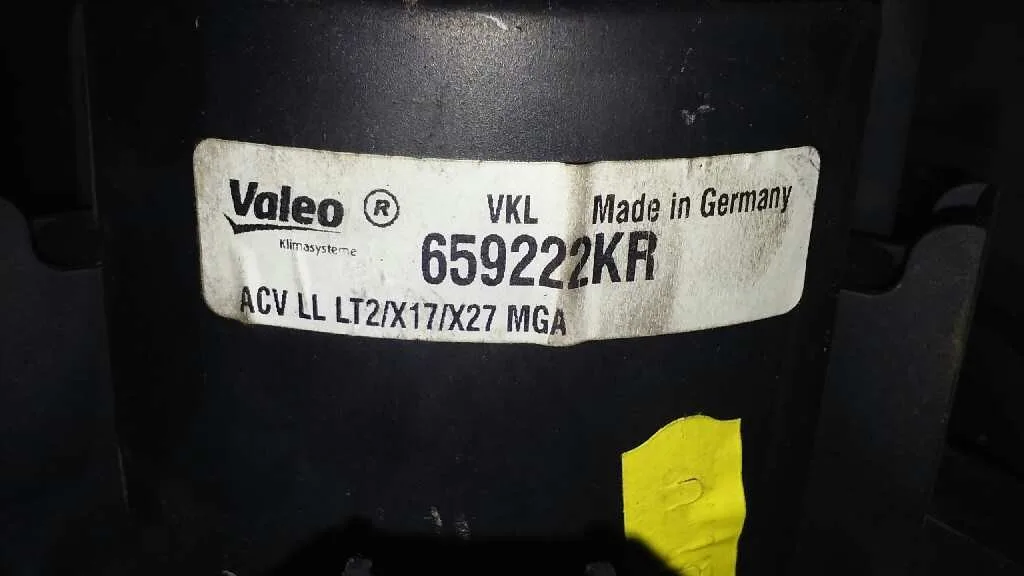 Motor Calefaccion para Mercedes-Benz Sprinter 02.00 -> Caja Abierta