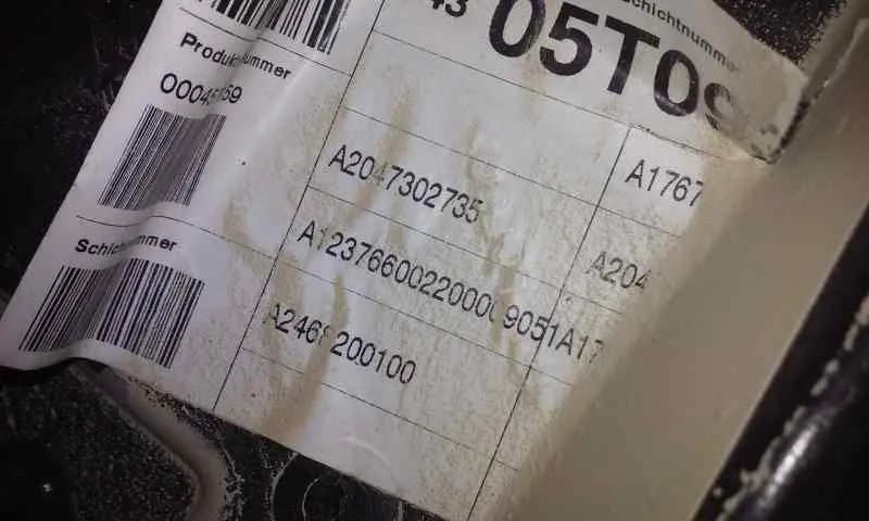Elevalunas Trasero Izquierdo para Mercedes-Benz Clase A (W176)