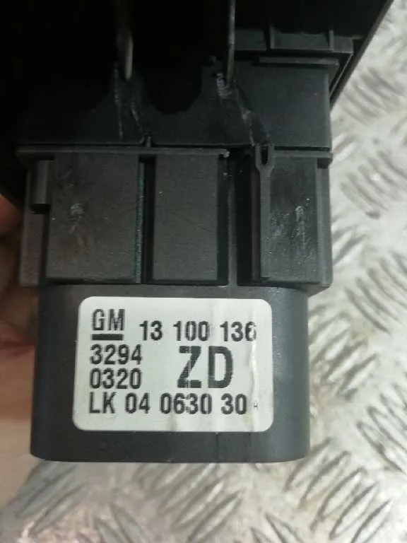 Mando Luces para Opel Astra H Berlina
