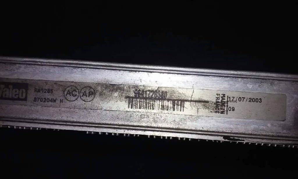 Radiador Agua para Fiat Ulysse (179)
