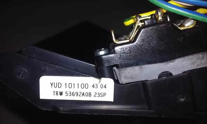 Mando Elevalunas Delantero Izquierdo para Mg Mg Zs (T/Rt)
