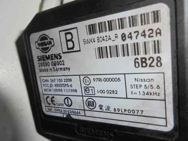 Conmutador De Arranque para Nissan Almera (N16/E)